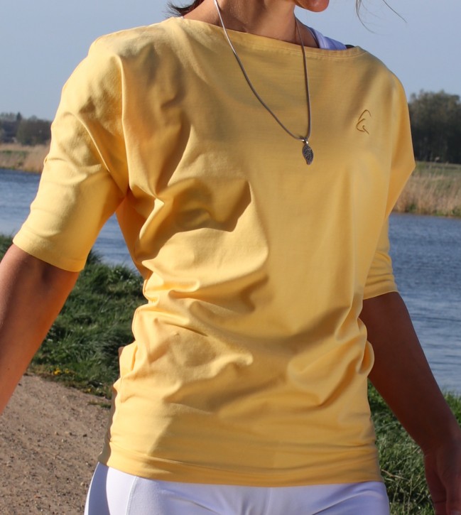 ESPARTO Half-Sleeve Shirt "Sadaa", second rate quality XXL / Mango Yellow