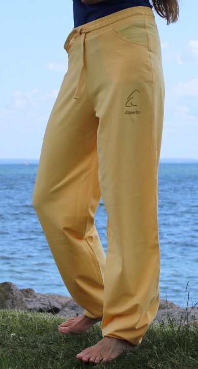 ESPARTO Yoga Pants Men "Sitaara" 2nd rate quality L / Mango Yellow