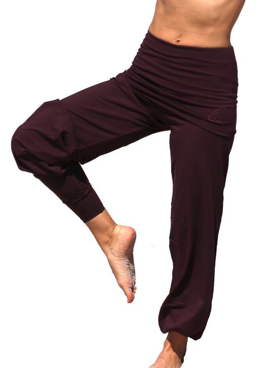 ESPARTO Yoga Pants "Sooraj" M / Aubergine