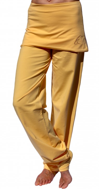 ESPARTO Yoga Pants "Sooraj" - The Original L / Mango Yellow