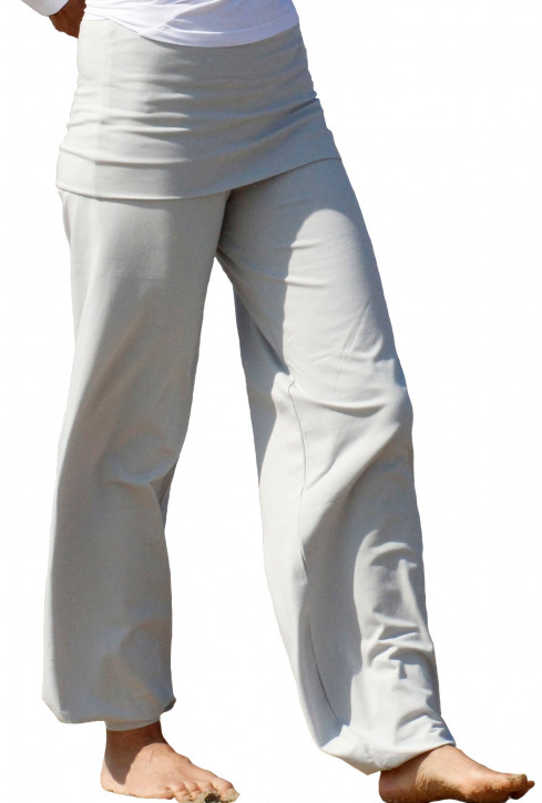 ESPARTO Yoga Pants "Sooraj", 2. rate quality silver grey / XS
