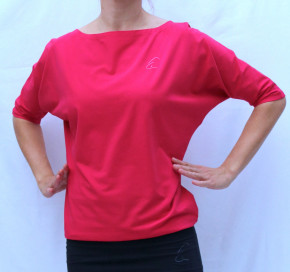 ESPARTO Half-Sleeve Shirt "Sadaa" L / Raspberry